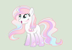 Size: 1416x980 | Tagged: safe, artist:sugarcubecreationz, imported from derpibooru, oc, oc:sweetheart, pony, unicorn, female, mare, rainbow power, simple background, solo