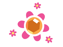 Size: 1024x768 | Tagged: safe, artist:dartielarkie, imported from derpibooru, gem blossom, cutie mark, cutie mark only, flower, g3, gem, no pony, simple background, transparent background, vector