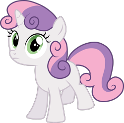 Size: 3000x2973 | Tagged: safe, artist:valadrem, imported from derpibooru, sweetie belle, pony, unicorn, season 1, stare master, .svg available, female, filly, foal, simple background, solo, transparent background, vector