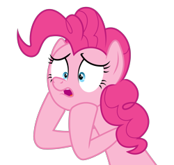 Size: 3153x3000 | Tagged: safe, artist:valadrem, imported from derpibooru, pinkie pie, earth pony, pony, season 6, the gift of the maud pie, .svg available, simple background, solo, transparent background, vector