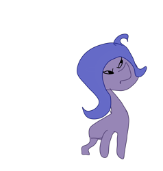 Size: 2375x2500 | Tagged: safe, derpibooru exclusive, imported from derpibooru, oc, oc:shit, earth pony, pony, 1000 hours in ms paint, angry face, blank flank, broken anatomy, frown, high res, simple background, transparent background, vulgar oc name, weird oc, wtf