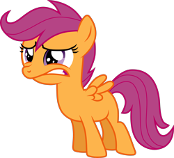 Size: 3000x2724 | Tagged: safe, artist:valadrem, imported from derpibooru, scootaloo, pegasus, pony, season 1, the show stoppers, .svg available, female, filly, foal, simple background, solo, transparent background, vector