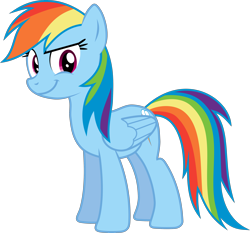 Size: 3000x2799 | Tagged: safe, artist:valadrem, imported from derpibooru, rainbow dash, pegasus, pony, season 1, swarm of the century, .svg available, female, looking at you, mare, simple background, solo, transparent background, vector