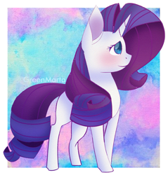 Size: 1583x1654 | Tagged: safe, artist:greenmarta, imported from derpibooru, rarity, pony, unicorn, female, solo