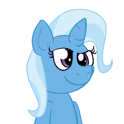 Size: 512x512 | Tagged: safe, artist:xppp1n, imported from ponybooru, part of a set, trixie, alicorn, pony, unicorn, alternate hairstyle, clothes, jewelry, necklace