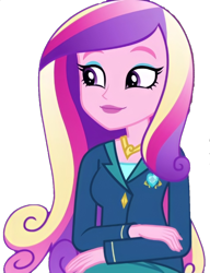 Size: 950x1234 | Tagged: safe, edit, edited screencap, imported from derpibooru, screencap, princess cadance, equestria girls, friendship games, background removed, dean cadance, not a vector, simple background, solo, transparent background