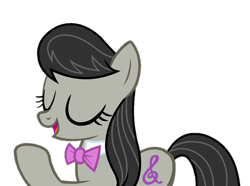 Size: 970x720 | Tagged: safe, edit, edited screencap, imported from derpibooru, screencap, octavia melody, earth pony, pony, a horse shoe-in, season 9, background removed, eyes closed, female, mare, not a vector, simple background, solo, transparent background