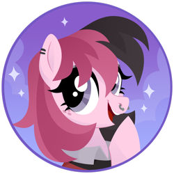 Size: 1920x1920 | Tagged: safe, artist:kabuvee, imported from derpibooru, oc, pony, bust, female, mare, portrait, solo