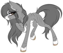 Size: 2985x2514 | Tagged: safe, artist:beamybutt, imported from derpibooru, oc, oc only, earth pony, pony, earth pony oc, eyelashes, female, mare, raised hoof, simple background, smiling, solo, transparent background, unshorn fetlocks