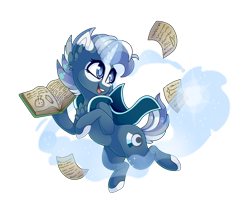 Size: 2300x2000 | Tagged: safe, artist:star-theft, imported from derpibooru, oc, oc:nova mirage, pony, unicorn, book, female, magic, mare, simple background, solo, transparent background