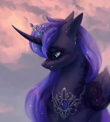 Size: 2350x2600 | Tagged: safe, artist:inarimayer, imported from derpibooru, princess luna, alicorn, pony, solo