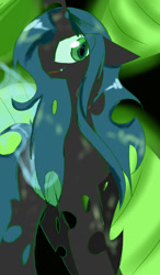 Size: 750x1280 | Tagged: safe, artist:midnight-wisp-pone, imported from derpibooru, queen chrysalis, changeling, changeling queen, 2014, female, solo