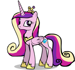 Size: 574x538 | Tagged: safe, artist:midnight-wisp-pone, imported from derpibooru, princess cadance, alicorn, pony, female, mare, simple background, solo, transparent background