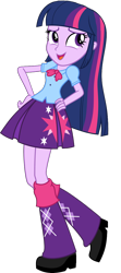 Size: 1562x3506 | Tagged: safe, artist:alandssparkle, artist:rupahrusyaidi, imported from derpibooru, twilight sparkle, equestria girls, hand on hip, shoes, simple background, solo, transparent background, vector