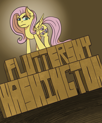 Size: 1981x2388 | Tagged: safe, artist:theedgyduck, imported from derpibooru, fluttershy, pegasus, pony, eyebrows, eyelashes, female, folded wings, frown, high res, looking at you, mare, simple background, solo, song reference, wings