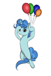 Size: 2000x3000 | Tagged: safe, artist:palibrik, imported from derpibooru, party favor, pony, unicorn, balloon, high res, hoof hold, male, simple background, solo, transparent background