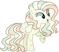 Size: 1280x1135 | Tagged: safe, artist:dayspring-dawnyt, imported from derpibooru, oc, pegasus, female, magical lesbian spawn, mare, offspring, parent:fluttershy, parent:vapor trail, parents:vaporshy, simple background, solo, transparent background