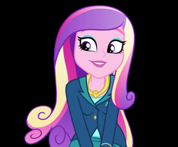 Size: 1305x1080 | Tagged: safe, edit, edited screencap, imported from derpibooru, screencap, princess cadance, equestria girls, friendship games, background removed, black background, dean cadance, female, simple background, solo