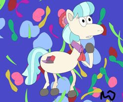 Size: 6048x5036 | Tagged: safe, artist:pinkiepie69, imported from derpibooru, coco pommel, earth pony, pony, '90s, rocko's modern life, solo, style emulation