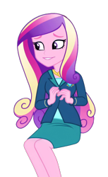 Size: 984x1611 | Tagged: safe, edit, edited screencap, imported from derpibooru, screencap, princess cadance, equestria girls, friendship games, background removed, dean cadance, female, no makeup edit, not a vector, simple background, solo, transparent background