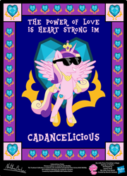 Size: 758x1054 | Tagged: safe, artist:strykarispeeder, imported from derpibooru, part of a set, princess cadance, alicorn, pony, bipedal, cadancelicious, female, hoof shoes, mare, solo, sunglasses, twilightlicious