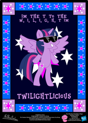 Size: 758x1054 | Tagged: safe, artist:strykarispeeder, imported from derpibooru, part of a set, twilight sparkle, alicorn, pony, bipedal, female, mare, solo, sunglasses, twilight sparkle (alicorn), twilightlicious