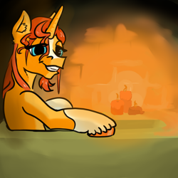 Size: 3000x3000 | Tagged: safe, artist:fumalunga, imported from derpibooru, sunburst, pony, unicorn, bath, bathing, bedroom eyes, candle, coat markings, male, socks (coat markings), solo, waist up, wet, wet mane