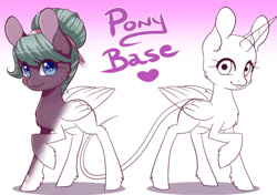 Size: 500x351 | Tagged: safe, artist:haine--chan, imported from derpibooru, oc, oc only, alicorn, pony, alicorn oc, base, duo, eyelashes, horn, raised hoof, smiling, wings