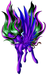 Size: 2707x4253 | Tagged: safe, artist:beamybutt, imported from derpibooru, oc, oc only, pegasus, pony, choker, pegasus oc, raised hoof, simple background, solo, transparent background, wings