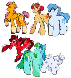 Size: 1280x1408 | Tagged: safe, artist:art-tart-taffyness, imported from derpibooru, earth pony, gem pony, ice pony, match pony, object pony, original species, pegasus, pencil pony, pony, unicorn, battle for dream island, book (battle for dream island), book pony, bubble (battle for dream island), bubble pony, female, gem, ice, ice cube (battle for dream island), mare, match, match (battle for dream island), pencil, pencil (battle for dream island), ponified, ruby, ruby (battle for dream island), simple background, transparent background