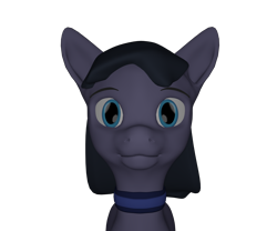 Size: 1920x1599 | Tagged: safe, artist:cicada bluemoon, imported from derpibooru, oc, oc only, oc:cicada bluemoon, pony, 3d, blender, collar, femboy, male, simple background, solo, stallion, transparent background