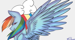 Size: 1084x580 | Tagged: safe, artist:greenmarta, artist:heartcrushh, imported from derpibooru, rainbow dash, pegasus, pony, collaboration, cutie mark background, female, solo