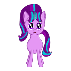 Size: 2000x2000 | Tagged: safe, artist:nate5700, imported from derpibooru, starlight glimmer, pony, unicorn, evil starlight, simple background, solo, white background