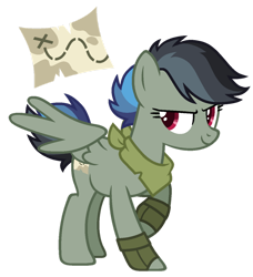 Size: 1024x1122 | Tagged: safe, artist:strawberry-spritz, imported from derpibooru, oc, pegasus, pony, female, magical lesbian spawn, mare, offspring, parent:daring do, parent:rainbow dash, parents:daringdash, simple background, solo, transparent background