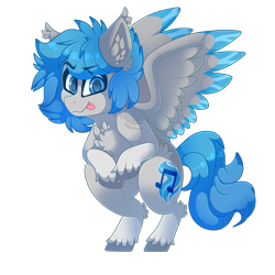 Size: 2000x2000 | Tagged: safe, artist:star-theft, imported from derpibooru, oc, oc:cobalt, pegasus, pony, colored wings, colored wingtips, male, simple background, solo, stallion, transparent background, wings