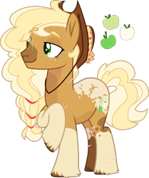 Size: 1171x1403 | Tagged: safe, artist:rickysocks, imported from derpibooru, applejack, earth pony, pony, alternate design, base used, simple background, solo, transparent background