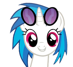 Size: 1570x1440 | Tagged: safe, imported from derpibooru, dj pon-3, vinyl scratch, pony, unicorn, background removed, cute, female, looking at you, not a vector, simple background, solo, transparent background, vinylbetes