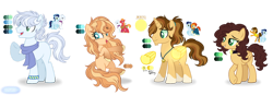 Size: 1280x443 | Tagged: safe, artist:purplepotato04, imported from derpibooru, big macintosh, cheese sandwich, double diamond, soarin', sunburst, oc, earth pony, pegasus, pony, unicorn, artificial wings, augmented, base used, choker, clothes, female, jewelry, magic, magic wings, magical gay spawn, male, mare, necklace, offspring, parent:big macintosh, parent:cheese sandwich, parent:double diamond, parent:soarin', parent:sunburst, parents:doublemac, parents:soarburst, parents:soarindiamond, parents:soarinsandwich, scarf, show accurate, simple background, stallion, transparent background, wings