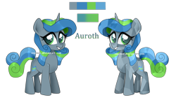 Size: 2100x1200 | Tagged: safe, artist:kaikururu, imported from derpibooru, oc, oc only, crystal pony, pony, unicorn, duo, eyelashes, female, grin, horn, mare, reference sheet, simple background, smiling, transparent background, unicorn oc