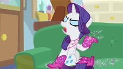 Size: 1920x1080 | Tagged: safe, imported from derpibooru, screencap, rarity, the end in friend, boots, glitter boots, shoes, starlight's office