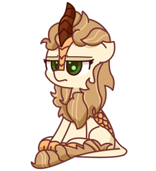 Size: 1500x1649 | Tagged: safe, artist:exoticeon, imported from derpibooru, oc, oc only, oc:sunny meadows, kirin, female, kirin oc, simple background, solo, transparent background