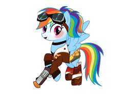 Size: 3636x2685 | Tagged: safe, artist:idkhesoff, derpibooru exclusive, imported from derpibooru, rainbow dash, pegasus, pony, alternate hairstyle, belt, blushing, bomber jacket, boots, choker, clothes, cosplay, costume, crossover, dc comics, face paint, female, flying, goggles, gun, handgun, harley quinn, jacket, lipstick, makeup, mare, pigtails, pistol, playing card, shoes, shorts, simple background, socks, solo, transparent background, twintails, weapon