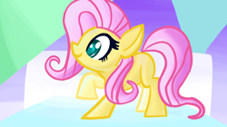 Size: 3860x2160 | Tagged: safe, artist:llamalauncher, imported from derpibooru, fluttershy, pegasus, pony, female, high res, solo, wingless