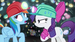 Size: 1920x1080 | Tagged: safe, imported from derpibooru, screencap, rainbow dash, rarity, the end in friend, boots, glitter boots, shoes