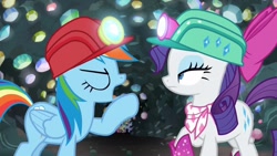 Size: 1920x1080 | Tagged: safe, imported from derpibooru, screencap, rainbow dash, rarity, the end in friend, boots, glitter boots, shoes