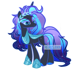 Size: 1280x1156 | Tagged: safe, artist:herusann, imported from derpibooru, oc, oc only, earth pony, pony, base used, earth pony oc, ethereal mane, eyelashes, eyeshadow, hoof polish, hoof shoes, laurel wreath, looking back, makeup, peytral, simple background, smiling, solo, starry mane, transparent background