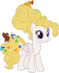 Size: 815x1001 | Tagged: safe, artist:foxyfell1337, imported from derpibooru, surprise, pegasus, pony, the last problem, base used, female, looking at you, mare, older, older surprise, simple background, solo, transparent background, vector