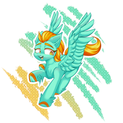 Size: 3000x3000 | Tagged: safe, artist:thieftea, imported from derpibooru, lightning dust, pegasus, pony, solo