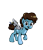 Size: 1600x1878 | Tagged: safe, artist:dumbshwickmcgee, oc, oc only, oc:cfefea, pegasus, colored, mallet, pegasus oc, ponerpics community collab 2022, simple background, smiling, smiling at you, standing, transparent background, wings