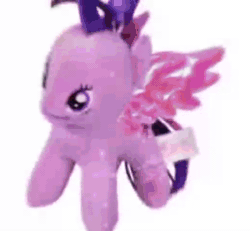 Size: 520x480 | Tagged: safe, artist:mustcollecthorses, imported from derpibooru, twilight sparkle, alicorn, pony, animated, beanie babies, female, solo, toy, twilight sparkle (alicorn), webm